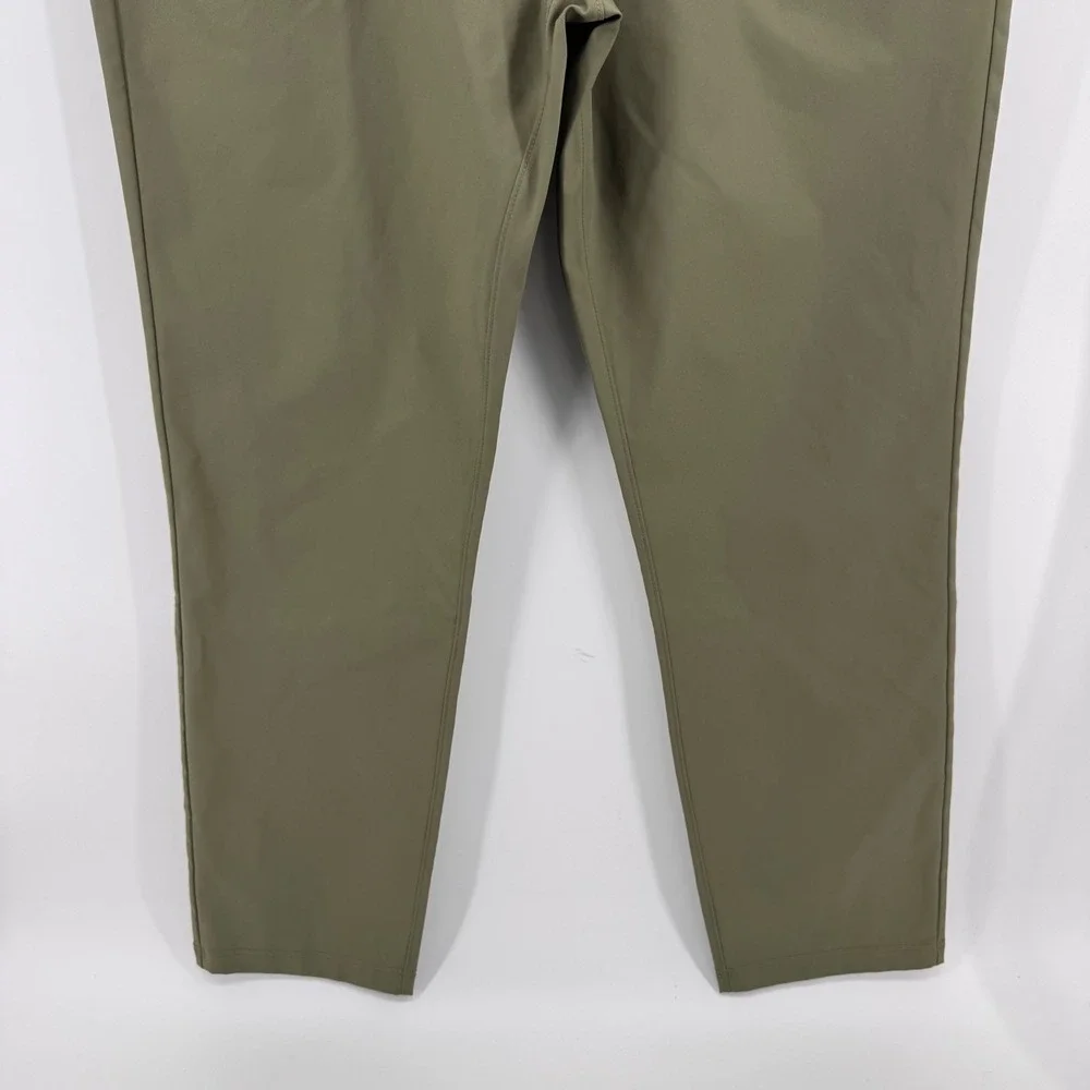 Public Rec Workday Pants Mens 38x31 Olive Green Performance Chino Straight Leg